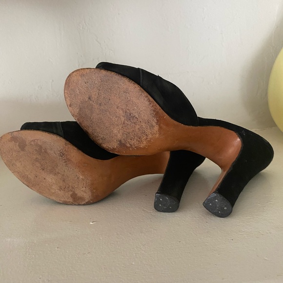 1950’s Black suede springolators - Picture 5 of 5